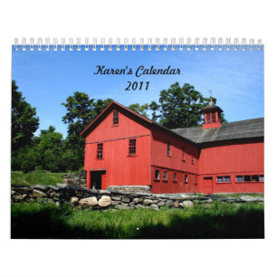 Le calendrier de Karen ! 2011