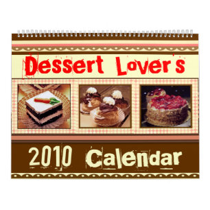 Le calendrier de l'amant de dessert (2010 ou