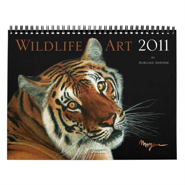 Le calendrier de l'Art de la faune 2011 par Morgan (Protection)