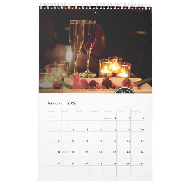 Le calendrier de LIQ New York 2012 (Jan 2026)