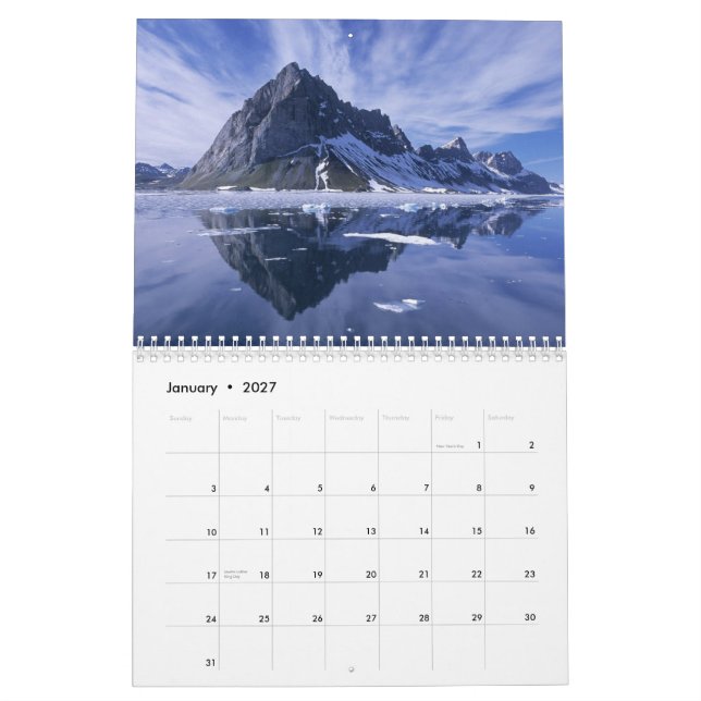 Le calendrier de nature (Jan 2027)