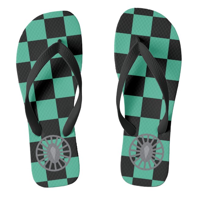 Le calque Damon Tanjiro Kamado La paire de tongs (Semelle)