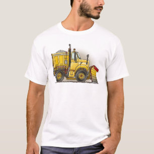Le camion de chasse-neige équipe le T-shirt