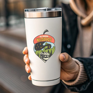 Le Camping Inconnu Des Terres Sauvages   Sticker D