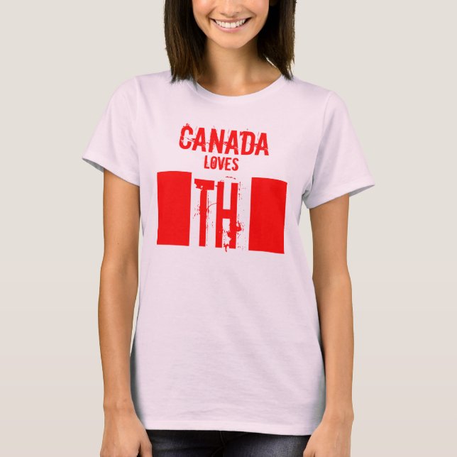 LE CANADA adore TH T-shirt (Devant)