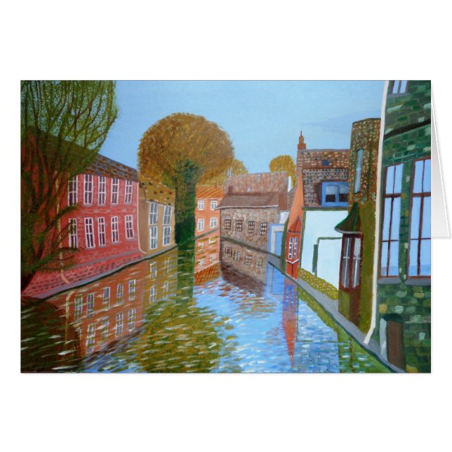 Le canal Brugge (Devant horizontal)