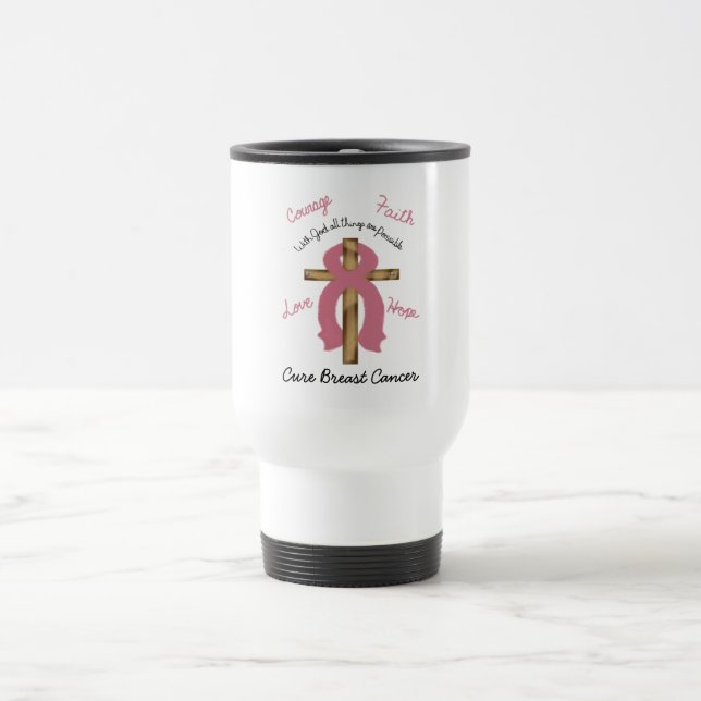 Le cancer du sein avec Dieu tout est tasse (Centre)