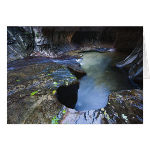 Le canyon de fente de souterrain