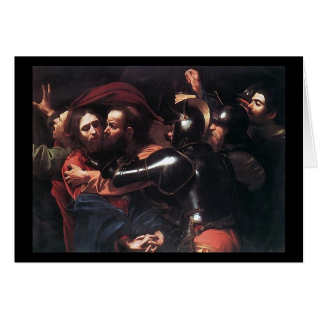 Le Caravaggio De La Prise Du Christ (Devant horizontal)