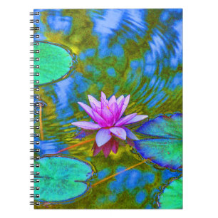Le carnet de lis de protection de Lotus de