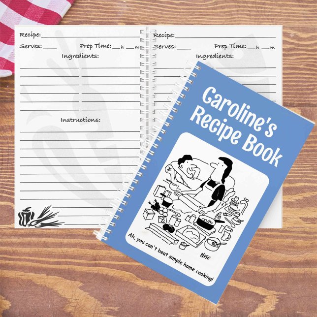 Le Carnet de recettes personnalisées de Funny Cook (Créateur téléchargé)