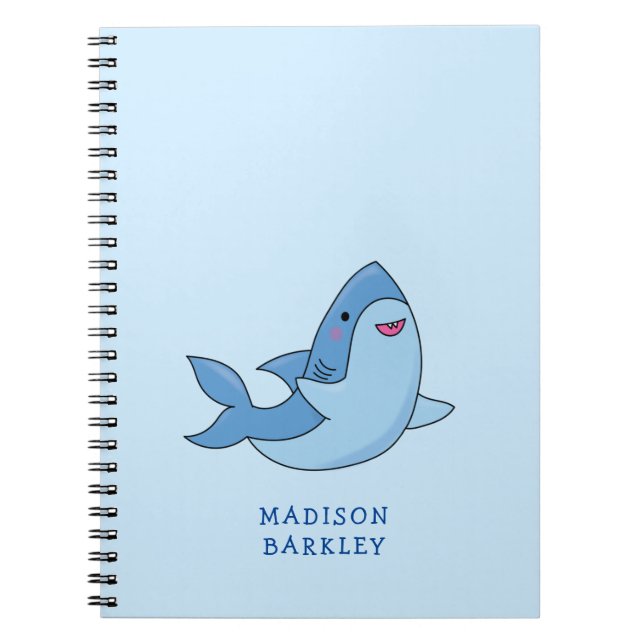 Le Carnet de Shark Kid's Cute Kawaii (Devant)