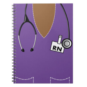 Le carnet d'infirmière frottent la conception