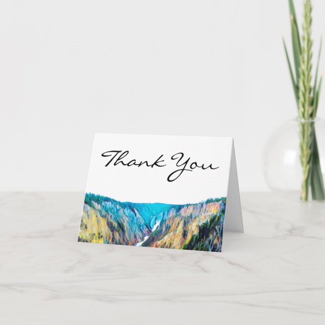 Le Carte de remerciements du parc national de Yell (Devant)