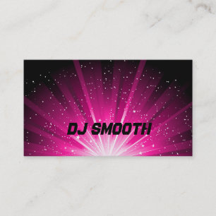 Le carte de visite du DJ