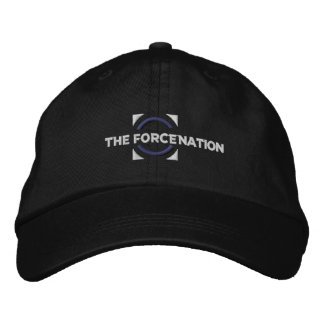Le casquette de noir de nation de force