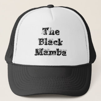 Le casquette de visite de Mamba noir