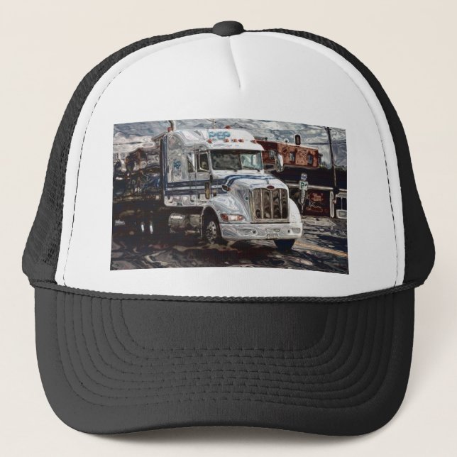 Le casquette du camionneur lourd de transport de (Devant)