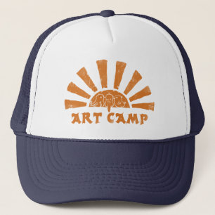 Le casquette du conseiller de camp d'art