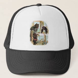 Le Casquette du conte de l'ours trois