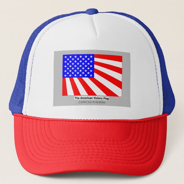 Le Casquette du "drapeau de la victoire américaine (Devant)
