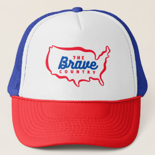 Le Casquette du pays patriote "Le pays courageux"