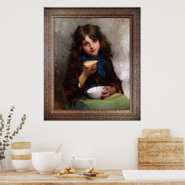 Le Casse-Croûte von Léon-Jean-Basile Perrault Poster