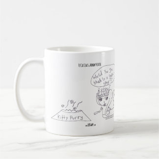 Le Cat das Einzelteil Kollektors Chat 001 u. 002! Kaffeetasse