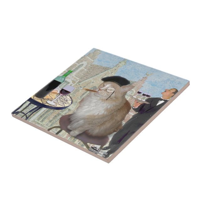 Le Cat du Café Fliese (Seite)