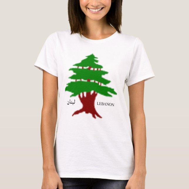 Le Cèdre Antique du Liban  T-Shirt (Devant)