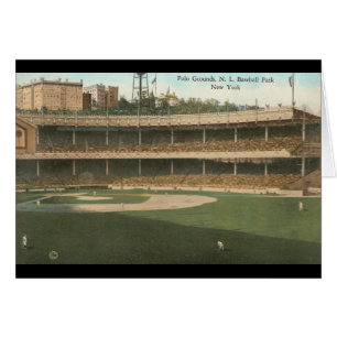 Le célèbre terrain de polo Baseball Park, New York