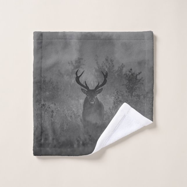 Le Cerf Dans La Mist (Gant de toilette)