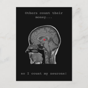 Le cerveau humain - Carte postale