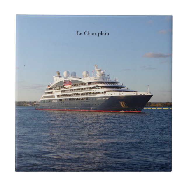 Le Champlain Fliese (Vorderseite)