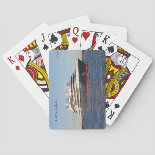 Le Champlain spielen Karten Spielkarten