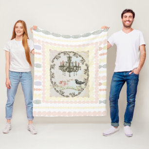 "Le Chandelier" und "Pearls Fleece Blanket"