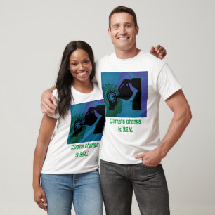 Le changement climatique est réel - T-shirt de sen
