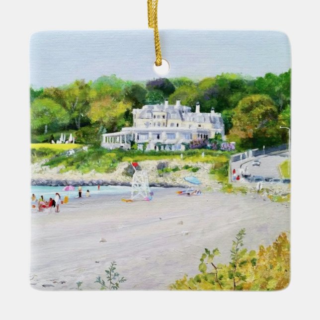 Le Chanler à First Beach Newport RI Ornement (Devant)