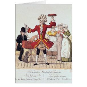 Le chanteur de rue, gravé par Alois Senefelder