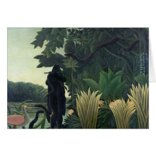 Le charmeur de serpent, 1907