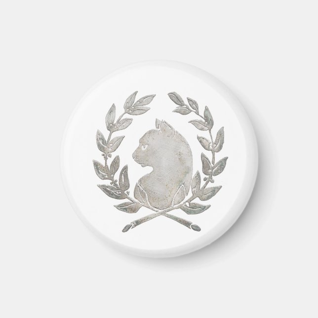 Le Chat d'Argent Cameo Magnet | Pa (Vorne)