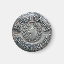 Le Chat d'Argent Champion Mäusejäger Magnet