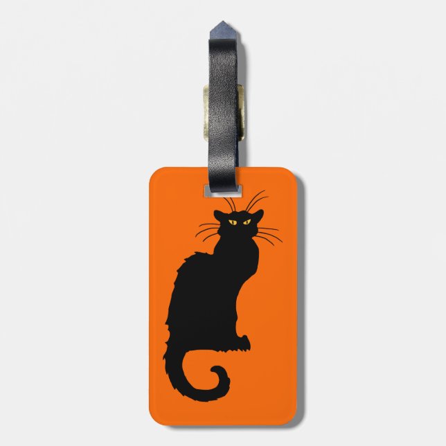 Le Chat Noir Gepäckanhänger (Rückseite vertikal)