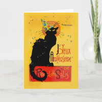 Le Chat Noir - Joyeux Anniversaire