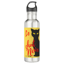 Le Chat Noir Modernes Rot und Gelb