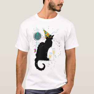 Le Chat Noir New Years T-Shirt
