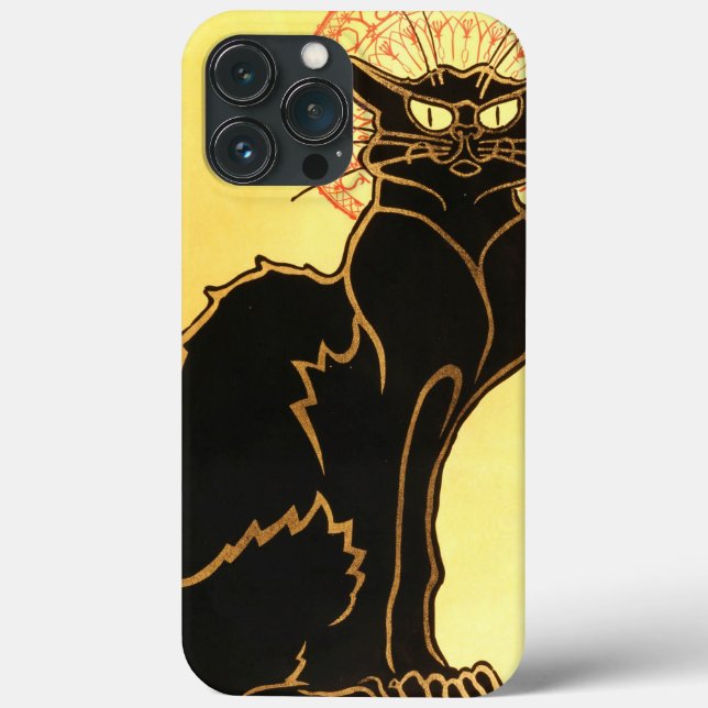Le chat noir,Original billboard Case-Mate iPhone Hülle (Rückseite)