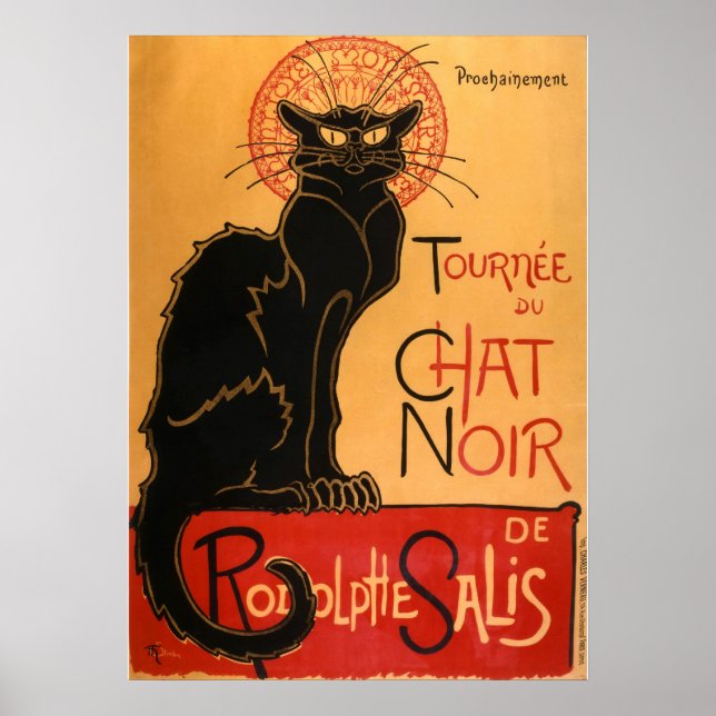 Le Chat Noir Poster (Vorne)
