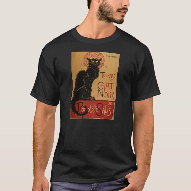 Le Chat Noir T - Shirt (Vorderseite)