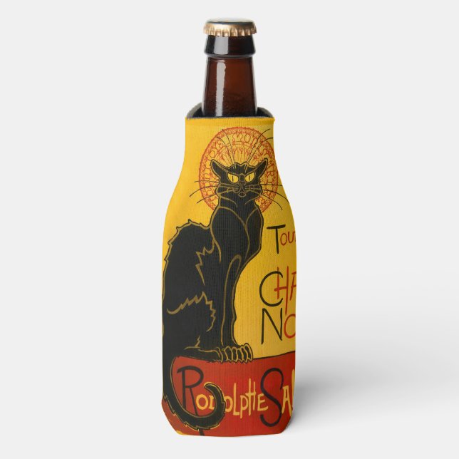 Le Chat Noir The Black Cat Flaschenkühler (Flaschenvorderseite)